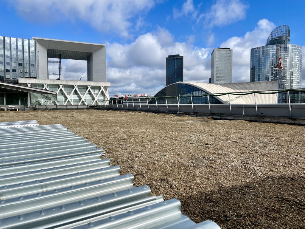 Réfection d'une toiture terrasse à La Défense 